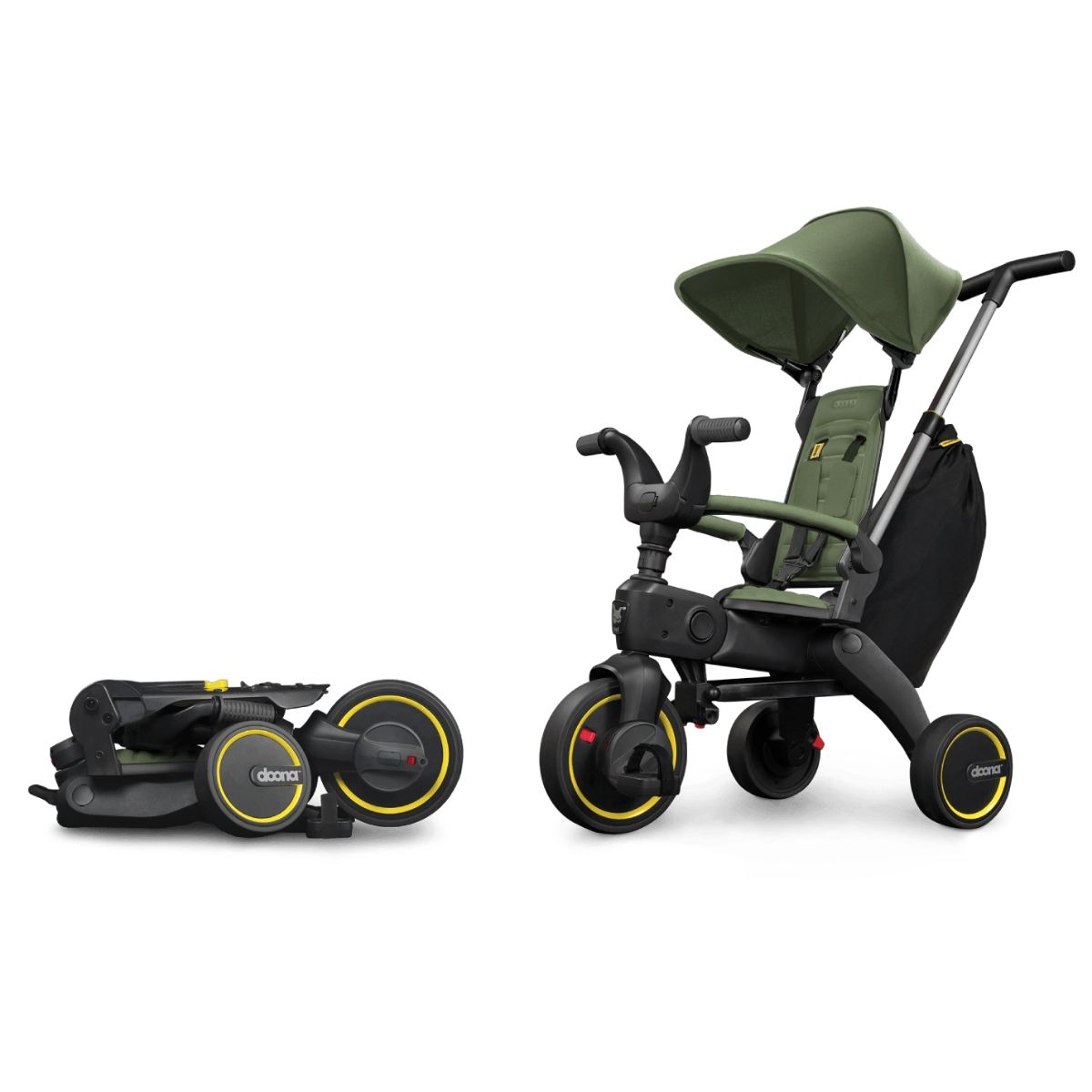 doona Liki Trike S3バケーションセットリキトライク カーキ Doona Liki S3 Desert Green | Mothercare 👶